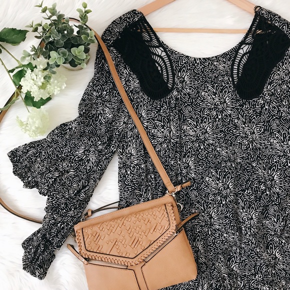 Volcom Dresses & Skirts - Volcom Printed Flutter Dress